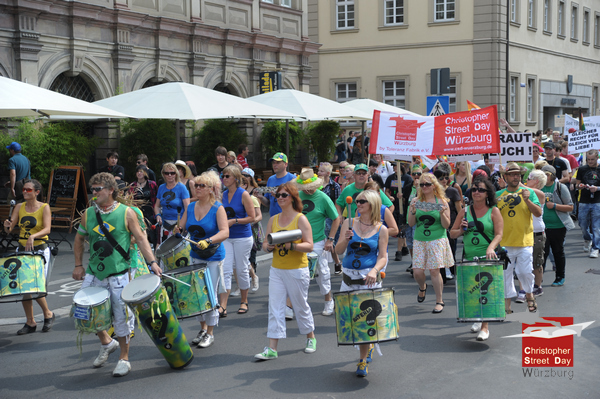 Christopher-Street-Day in Würzburg Auftritt und Umzug am Samstag, den 31.07.