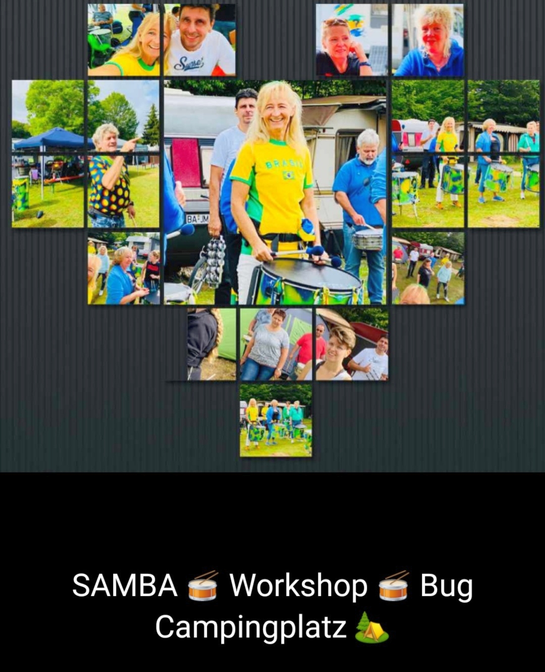 Unsere Workshop am Buger Campingplatz vom 27.08. bis 30.08.